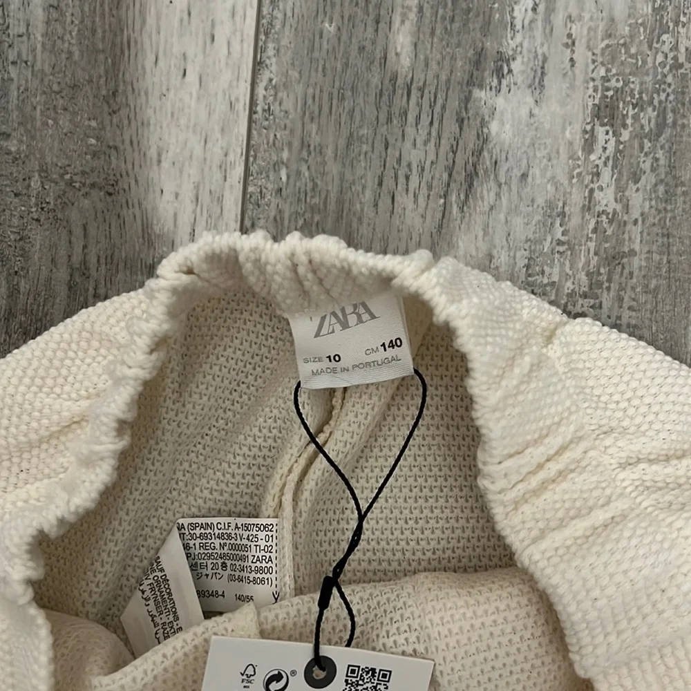 Zara Textured Weave Pants